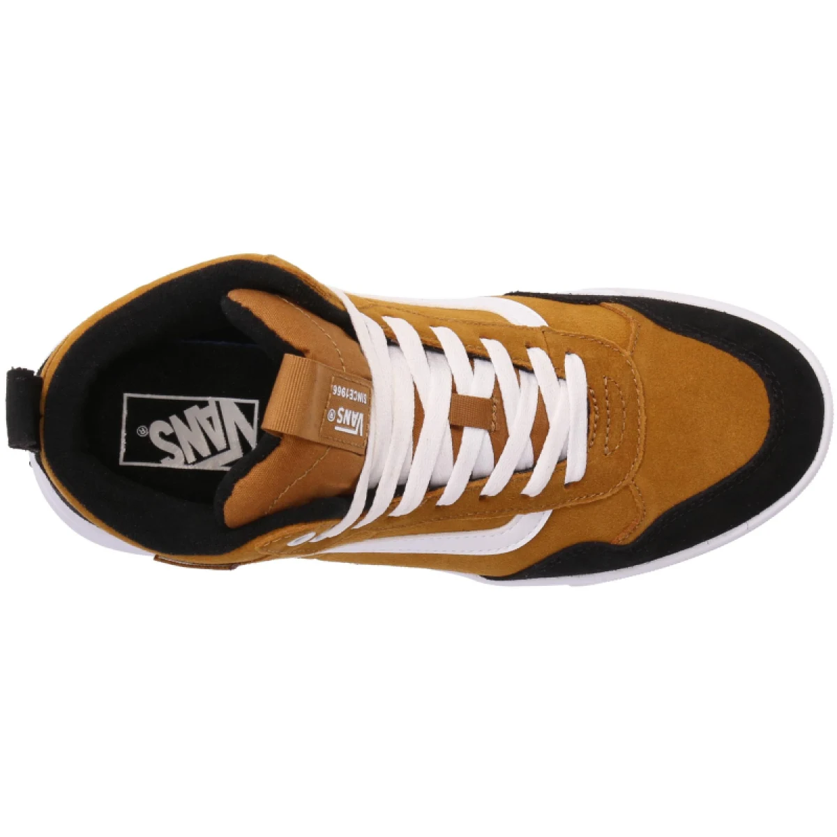 Pánské kotníkové zimní boty VANS MN Range EXP HI VansGuard (Suede) golden brown white · záber 5
