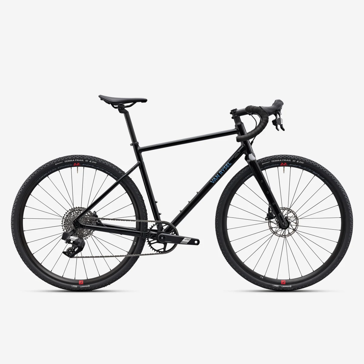 VAN RYSEL Gravel bicykel GRVL AF Apex AXS 1x12 čierny XS · záber 1