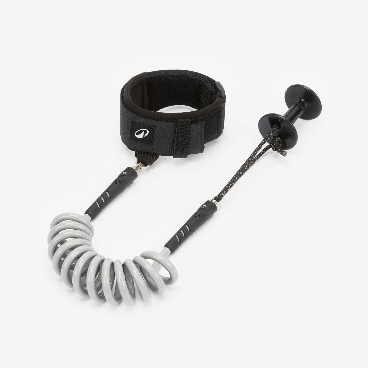 DECATHLON Leash na zápästie a biceps na bodyboard 500 čierny bez · záber 1