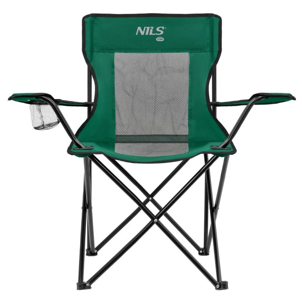 Nils Turistické křeslo Camp NC3302 zelené/černé · záber 1