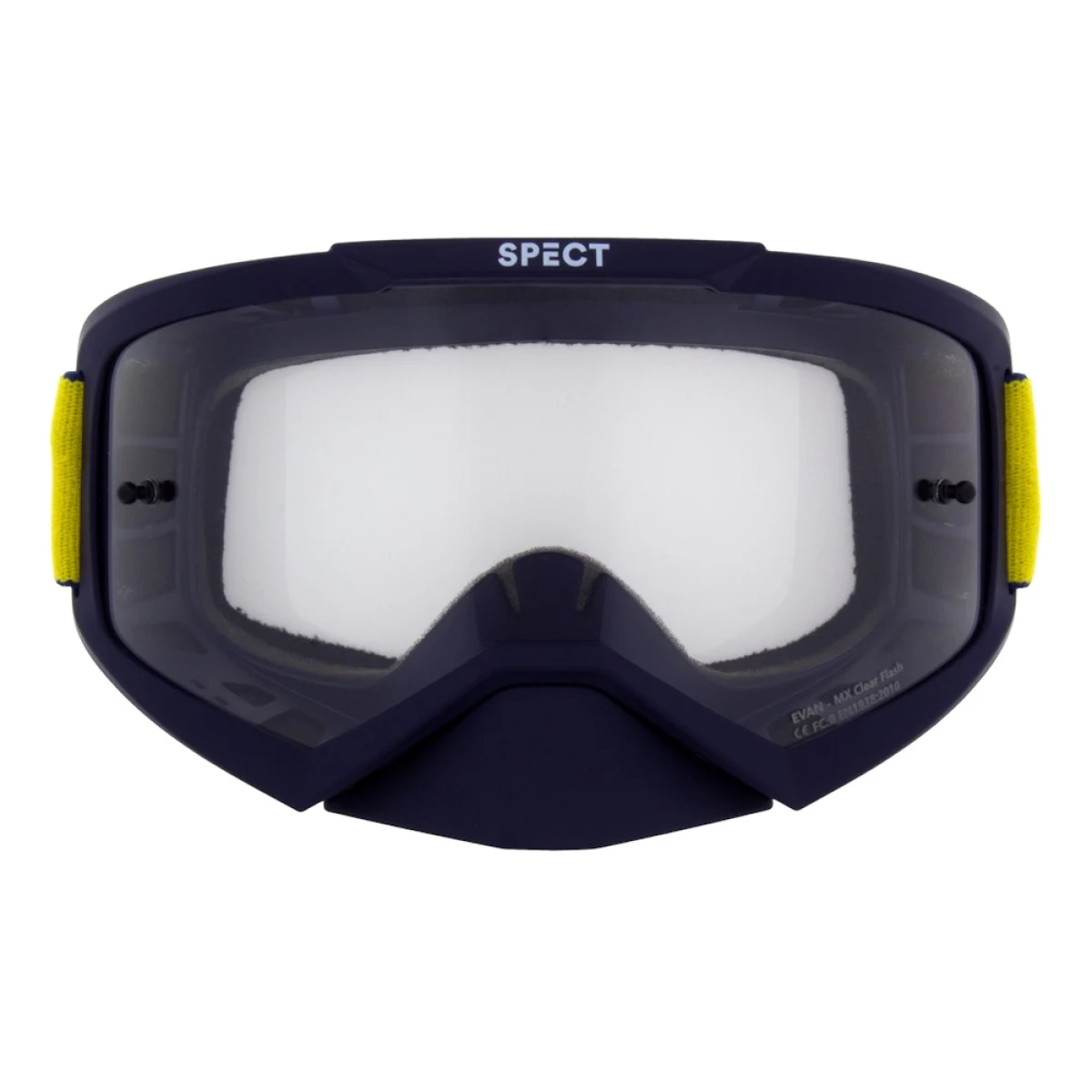 RedBull Spect Evan, modré matné, plexi čiré · záber 3