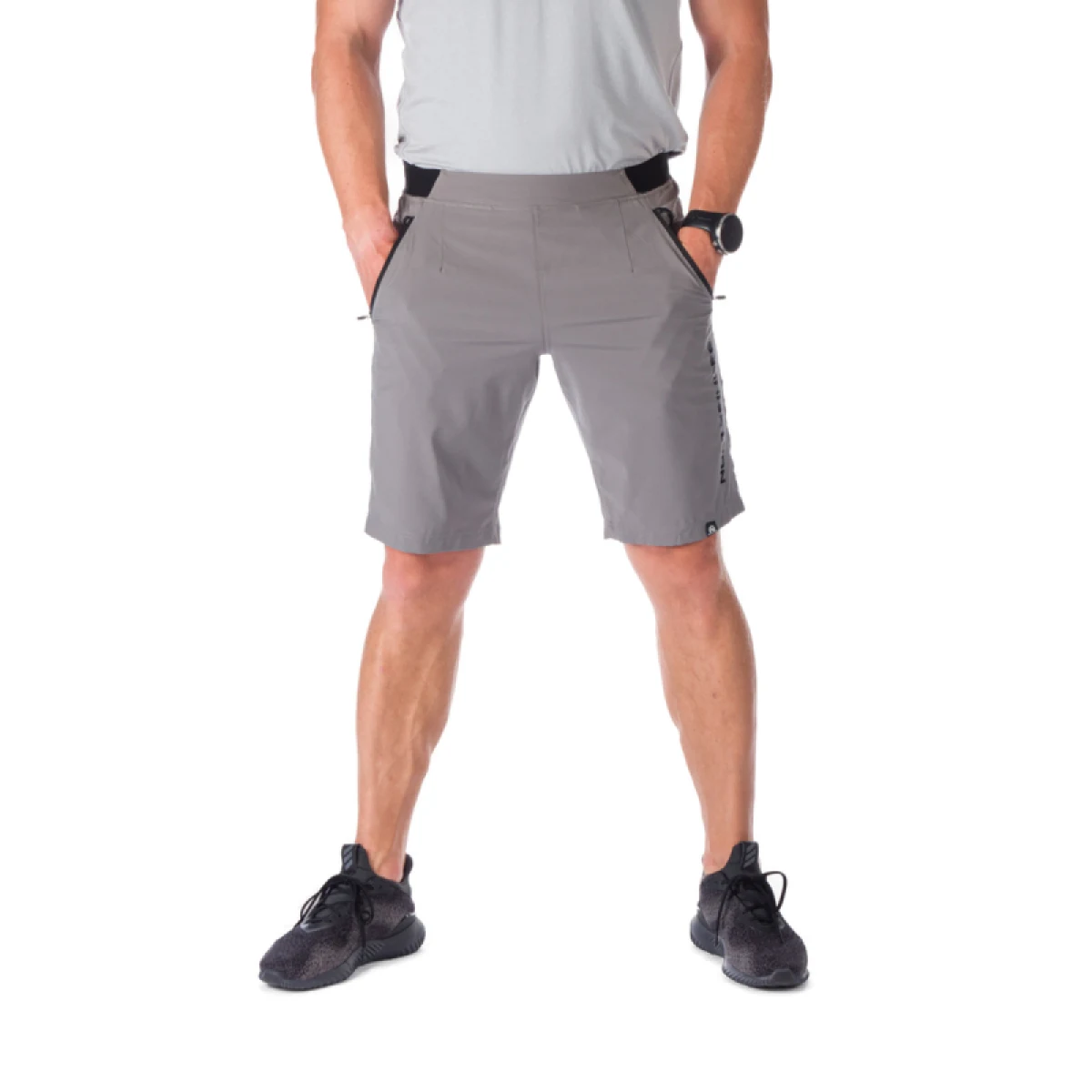 Pánske turistické kraťasy NORTHFINDER JACKSON -319-grey · záber 2