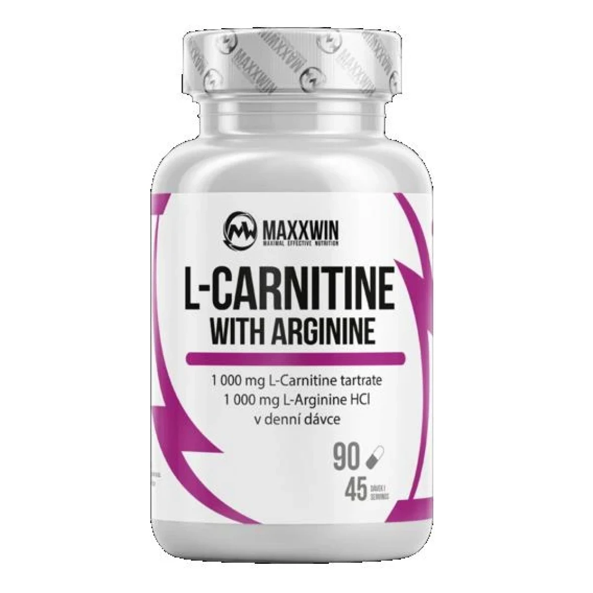 MaxxWin L-Carnitine Arginine 90 kapslí · záber 1