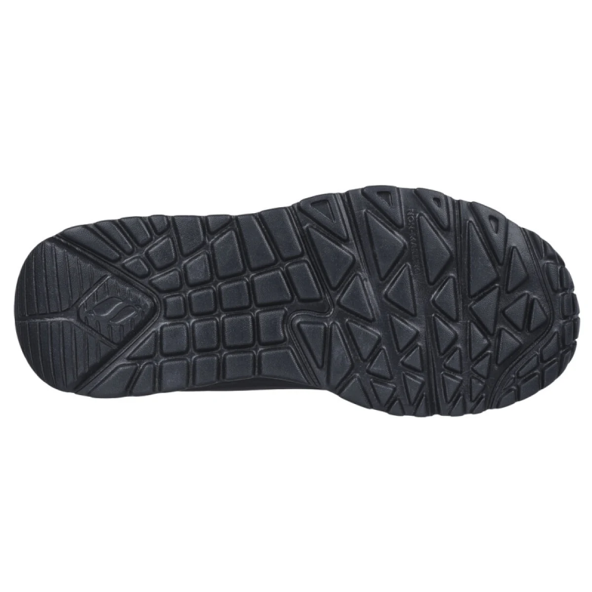 Dívčí rekreační obuv SKECHERS Uno Lite X JGoldCrown Lace Up K black multi · záber 5