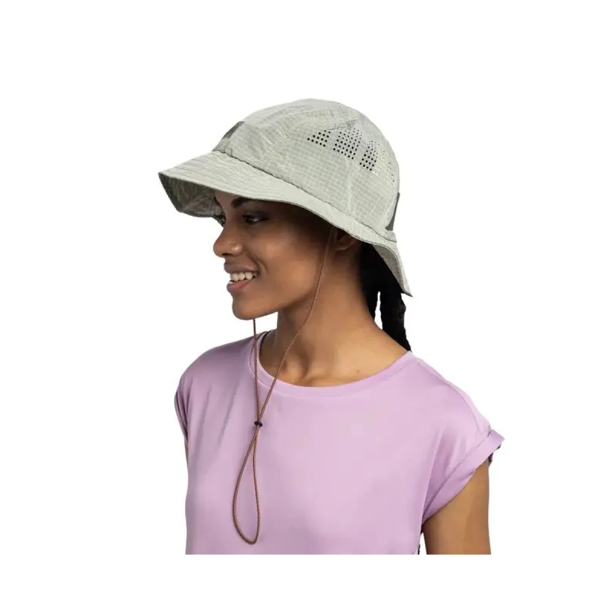 Klobúk BUFF GO BUCKET HAT SOLID PISTACHIO · záber 5