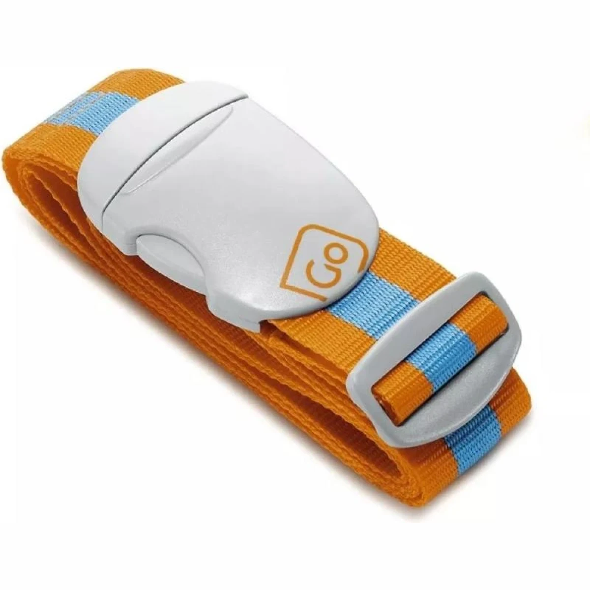 Go Travel popruh na zavazadla Luggage Strap blue/orange · záber 1