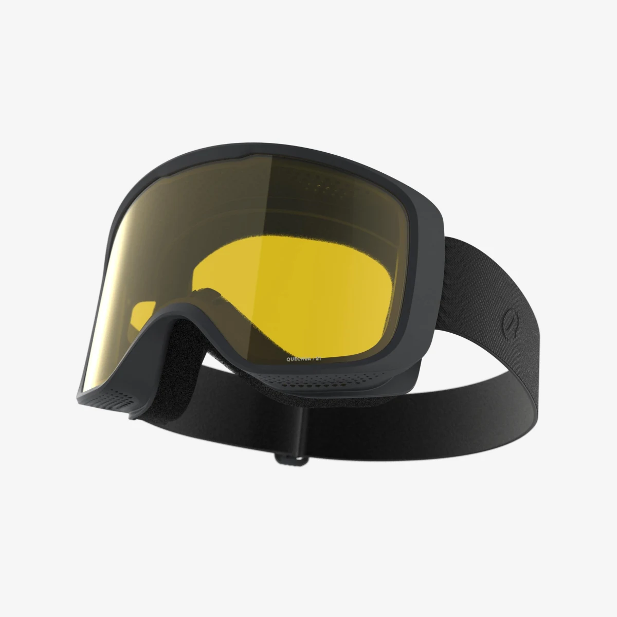WEDZE Lyžiarske a snowboardové okuliare G100 S1 pre deti aj dospelých do zlého počasia čierne S · záber 1