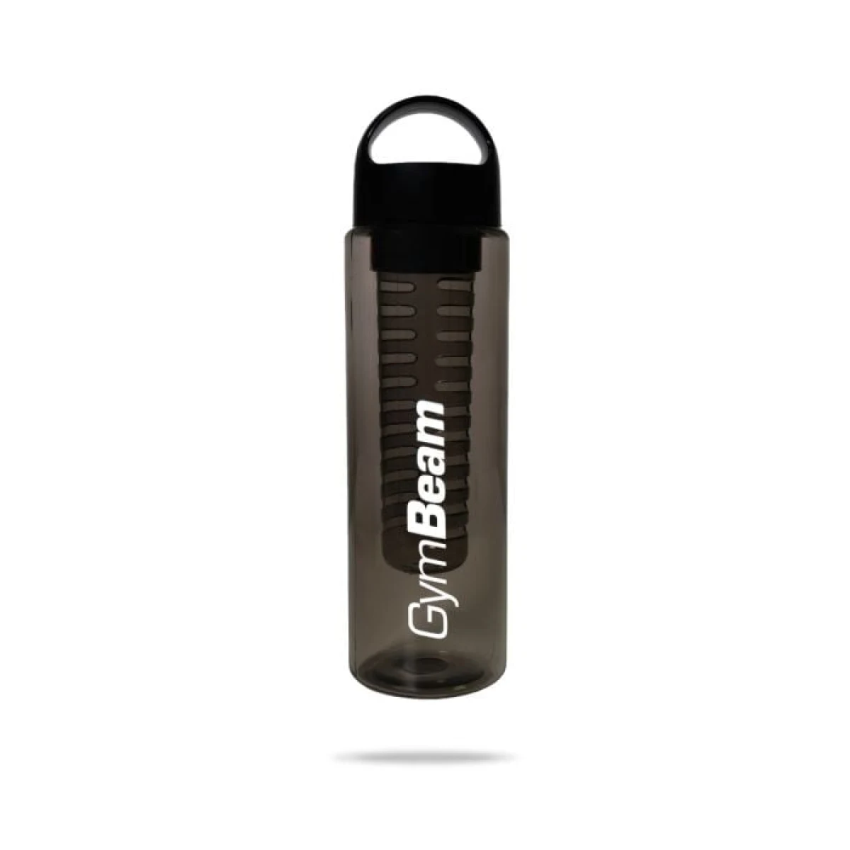 Спортна бутилка с инфузер All-Black 700 ml - GymBeam · záber 1