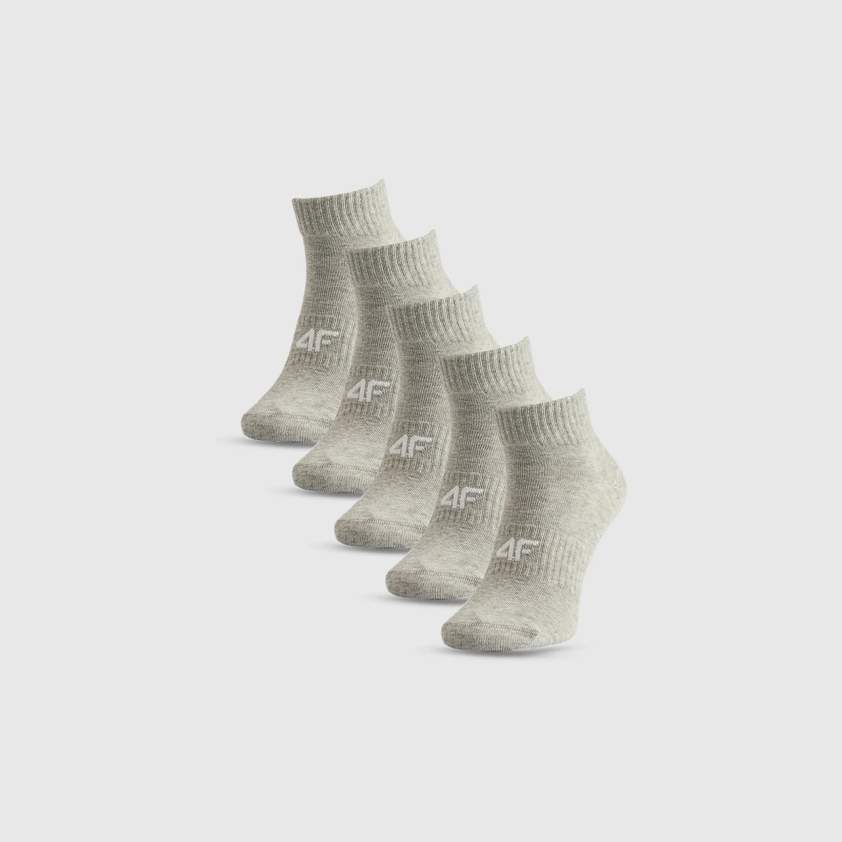 Krátké ponožky (5-pack) dámské - šedé · záber 1