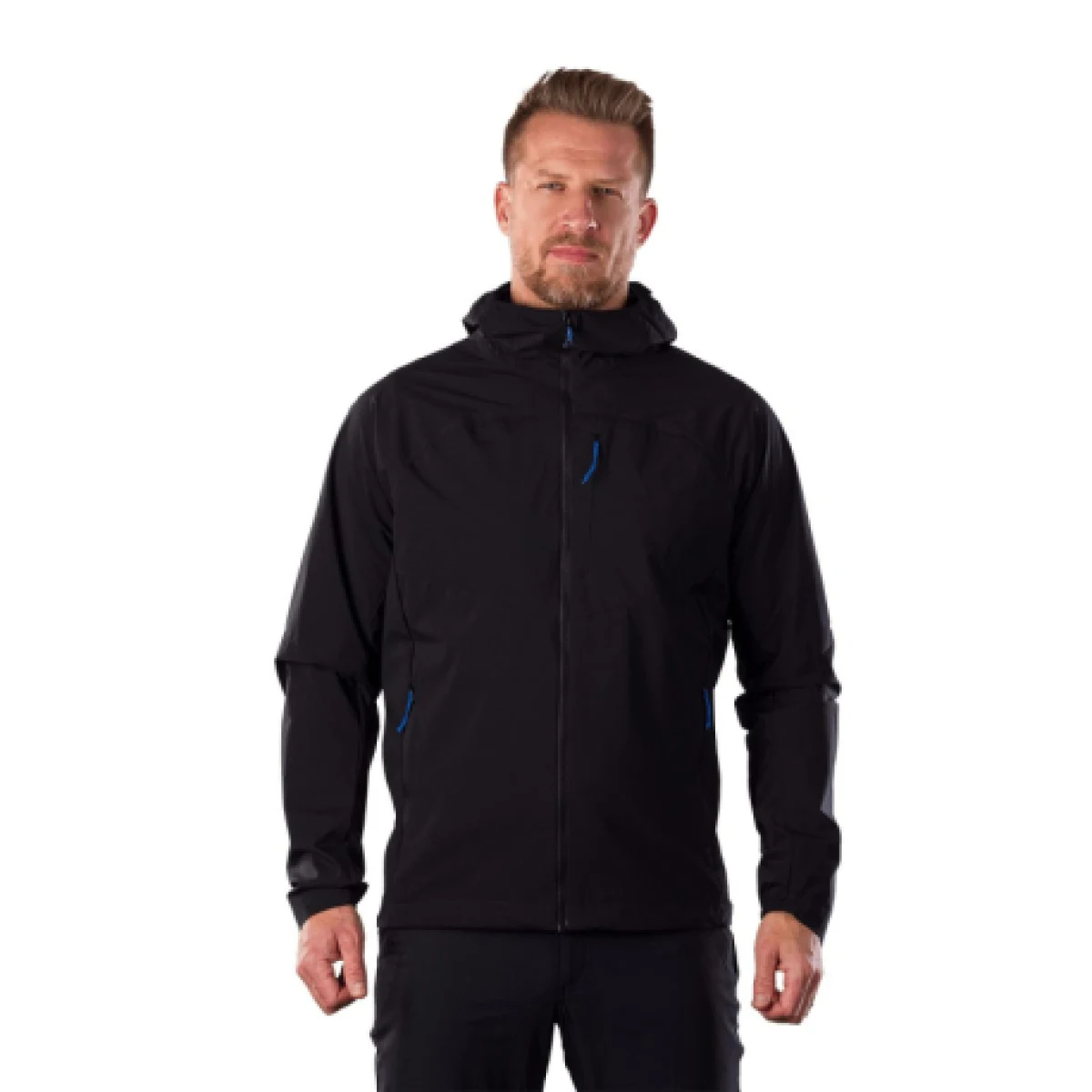 Pánska turistická bunda s kapucňou NORTHFINDER CEFERINO-269black · záber 1
