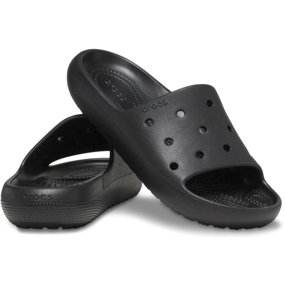 Pantofle (plážová obuv) CROCS Classic Slide V2 black · záber 5
