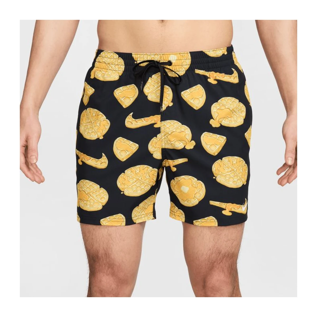 Pánské plavky NIKE SWIM MULTI PRINT-BLACK · záber 3