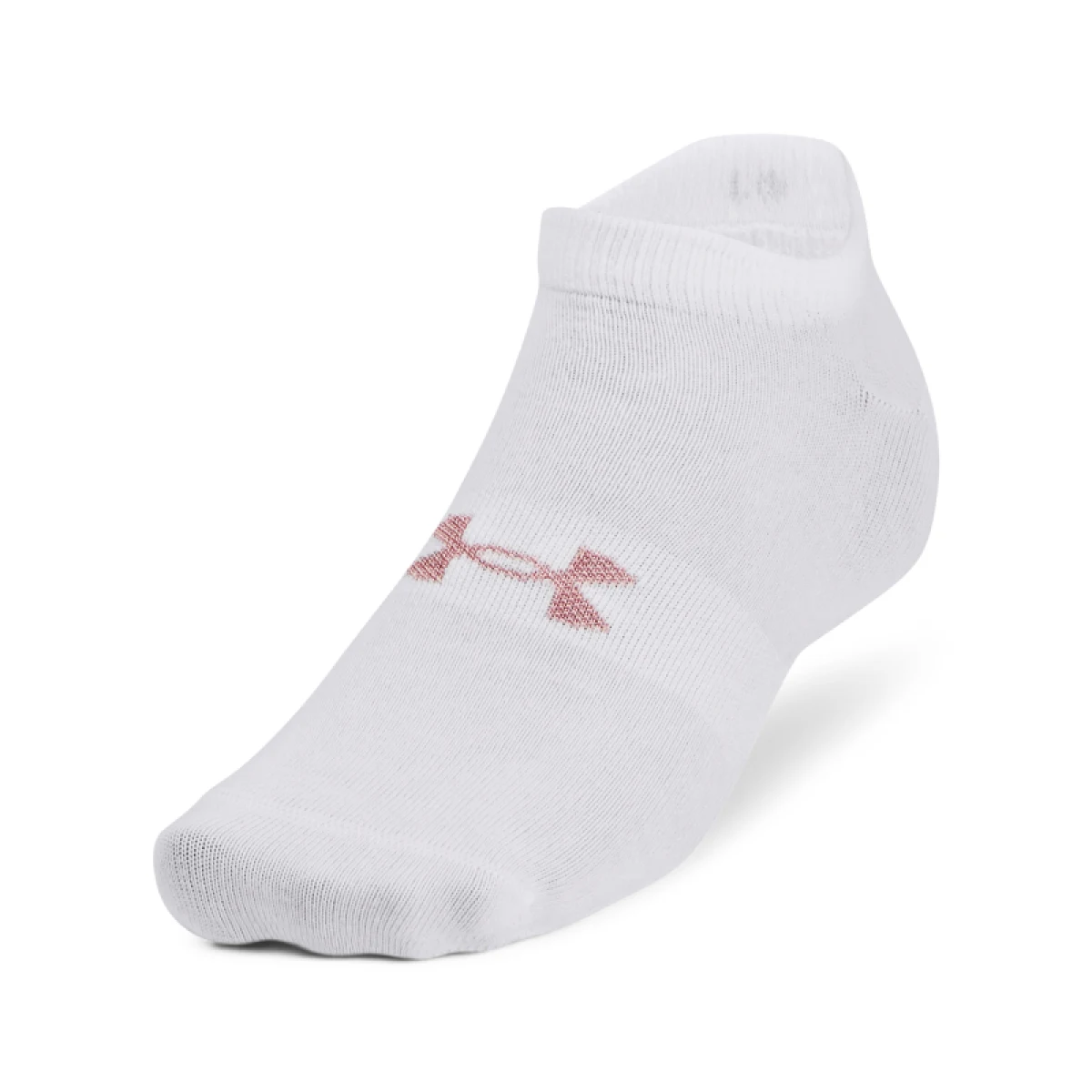 Ponožky UNDER ARMOUR UA Essential No Show 3 pack-WHT-1361459-100 · záber 2