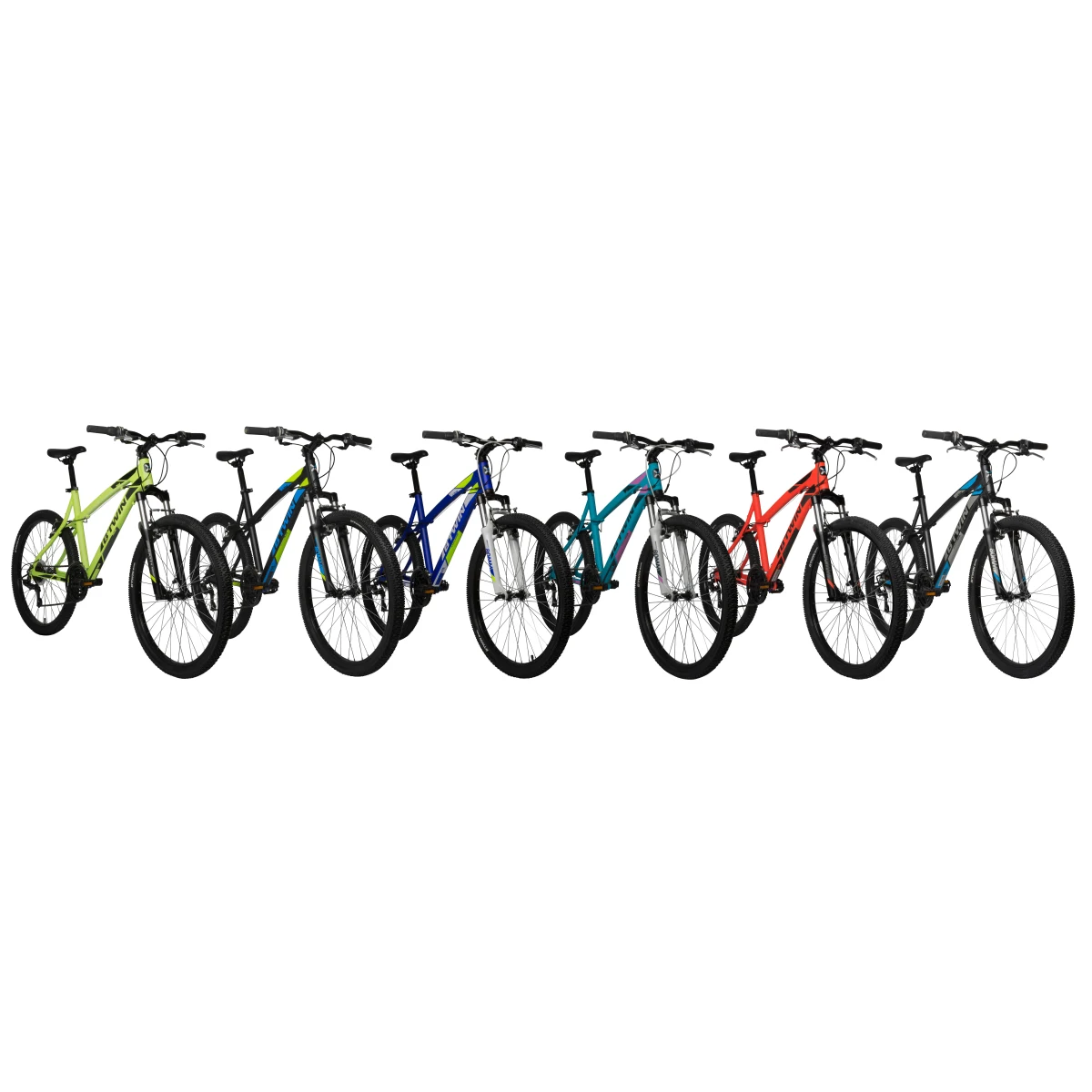 BTWIN HORSKÝ BICYKEL ROCKRIDER 340 ZELENÝ XL > 186 cm · záber 2