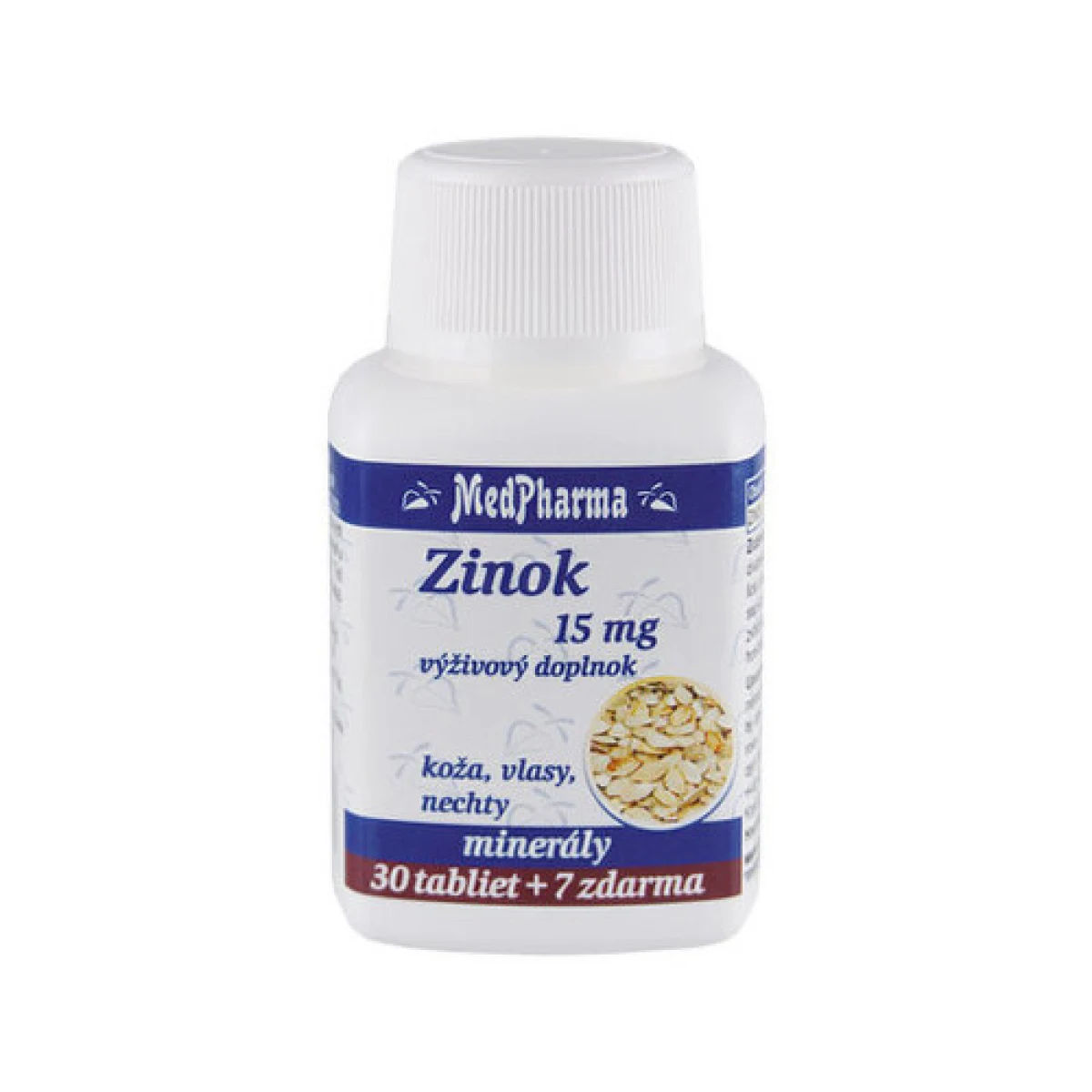 MEDPHARMA Zinok 15 mg 30 + 7 tabliet ZADARMO · záber 1