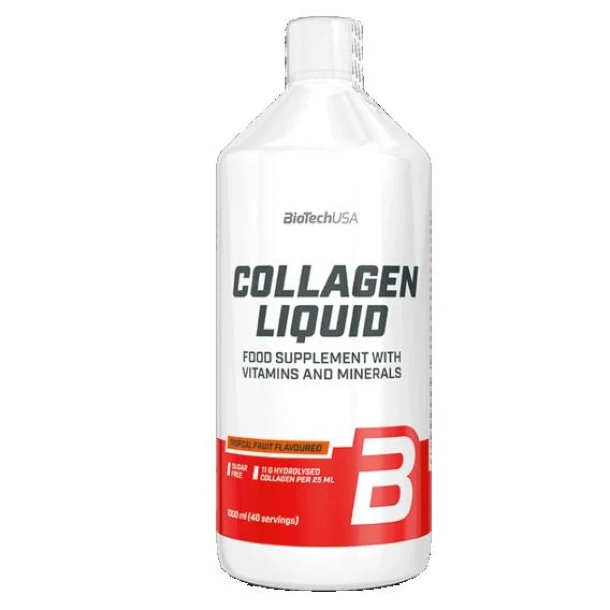 Biotech USA Collagen Liquid 1000ml - Barva: Vícebarevná | Příchuť: Lesní plody · záber 1