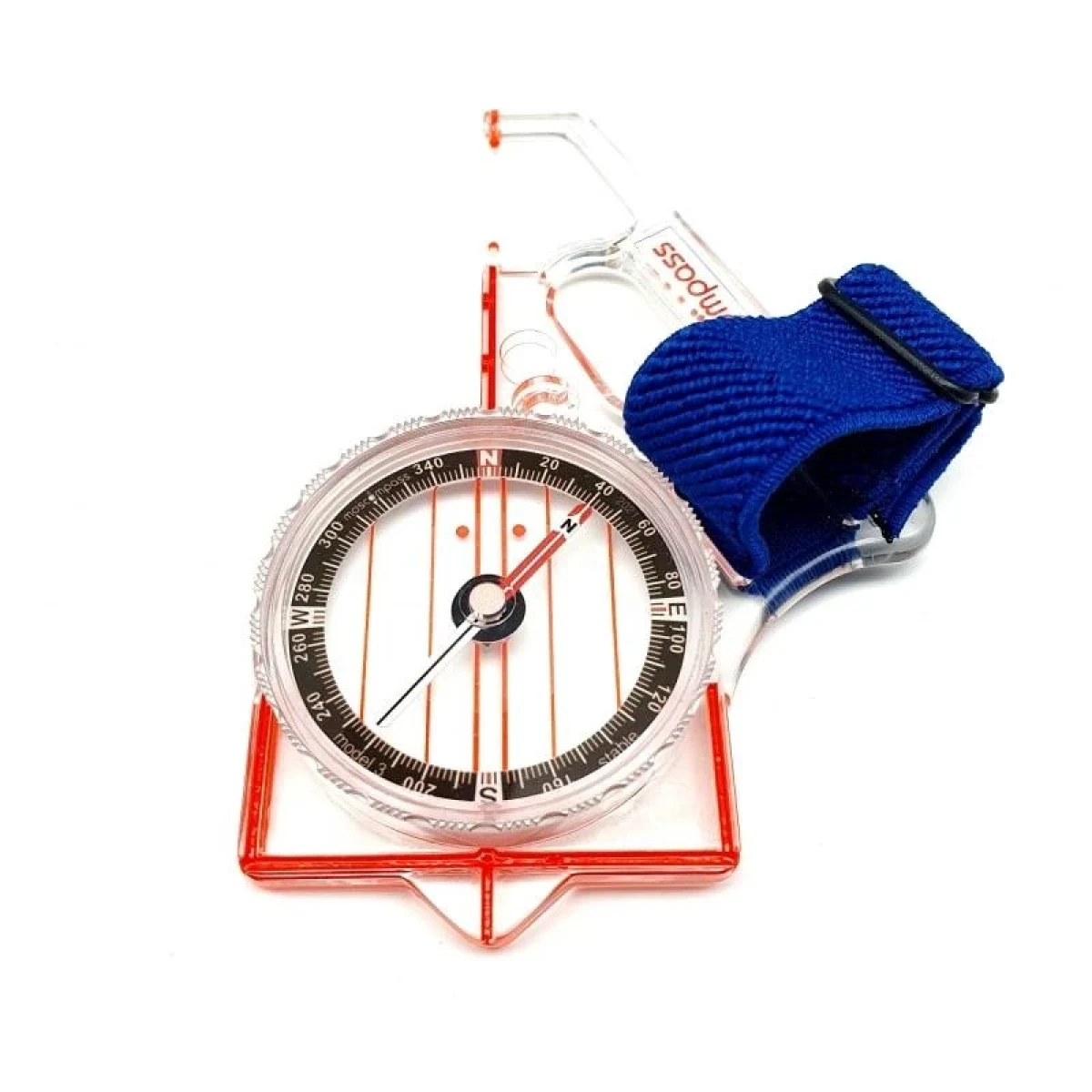 Moscompass Moscow 3 fast+stable palcová buzola pro jemné mapování · záber 1