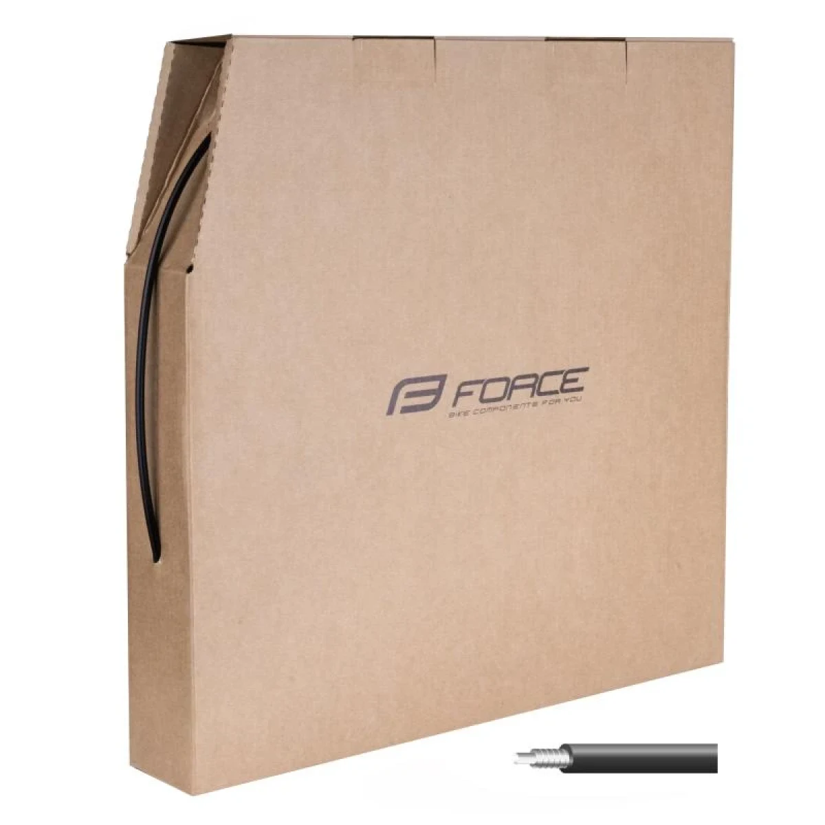 Force Bowden brzdový 5mm, černý 50m BOX · záber 1
