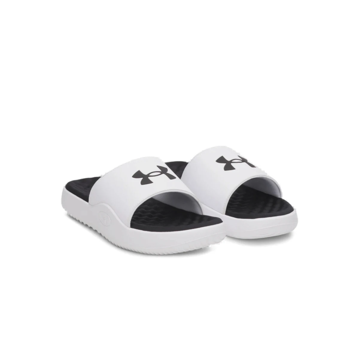 Férfi papucsok (strandcipők) UNDER ARMOUR UA Ignite Pro 8 Fix M white white black · záber 3