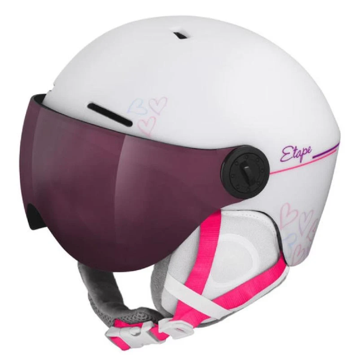 Etape Speedy PRO dětská lyžařská helma bílá mat · záber 1