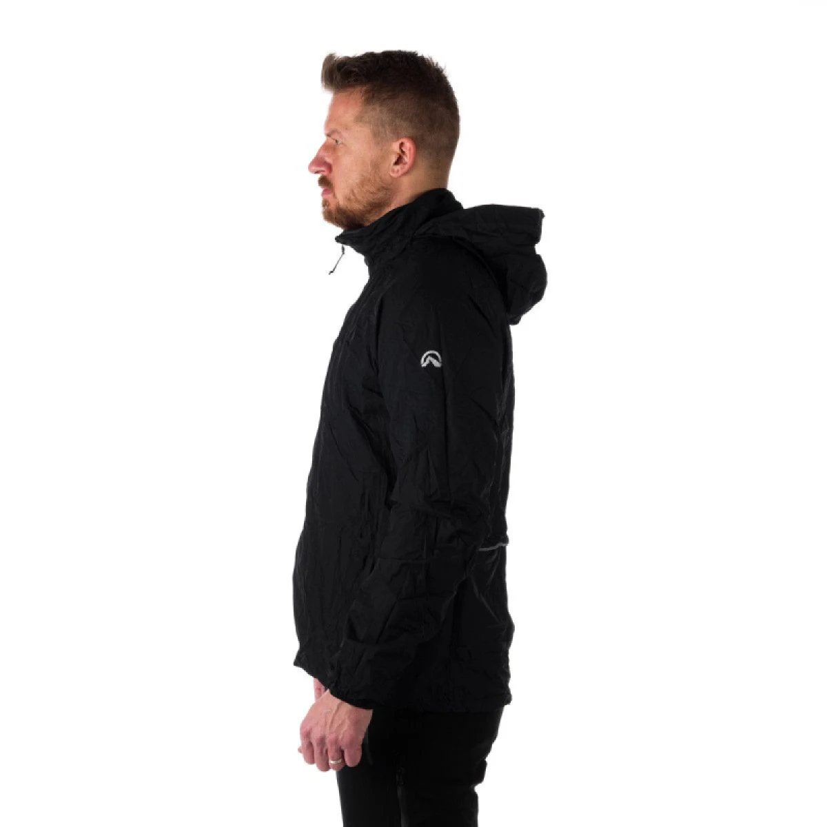 Pánská tréninková bunda s kapucí NORTHFINDER NORTHKIT-BU-32682OR-black · záber 2