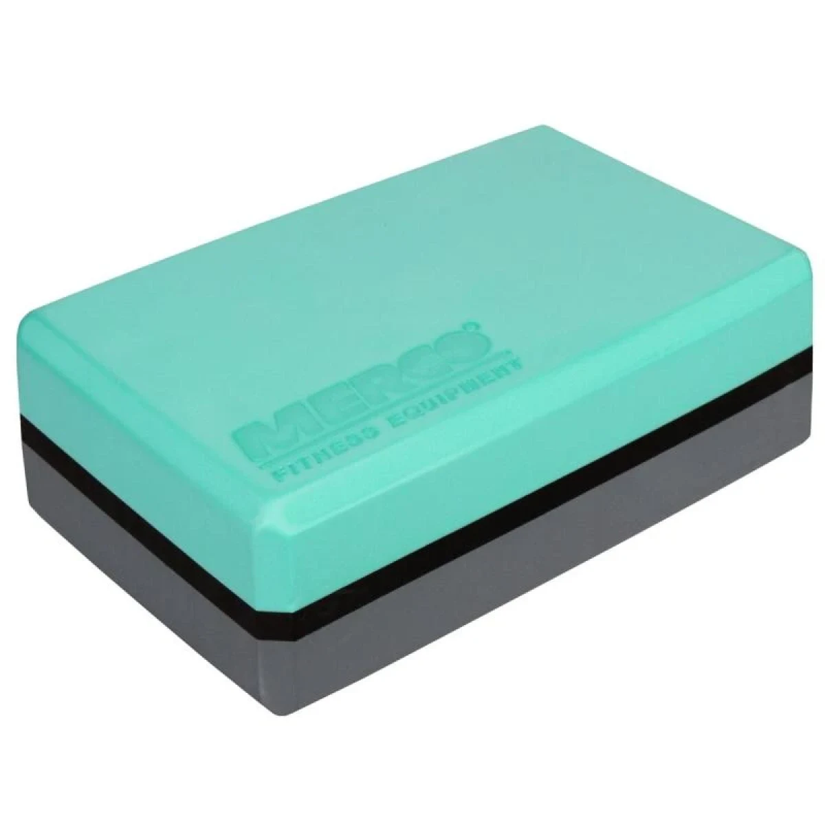 Merco Yoga Block Duo kostka na jógu zelená-antracitová · záber 1