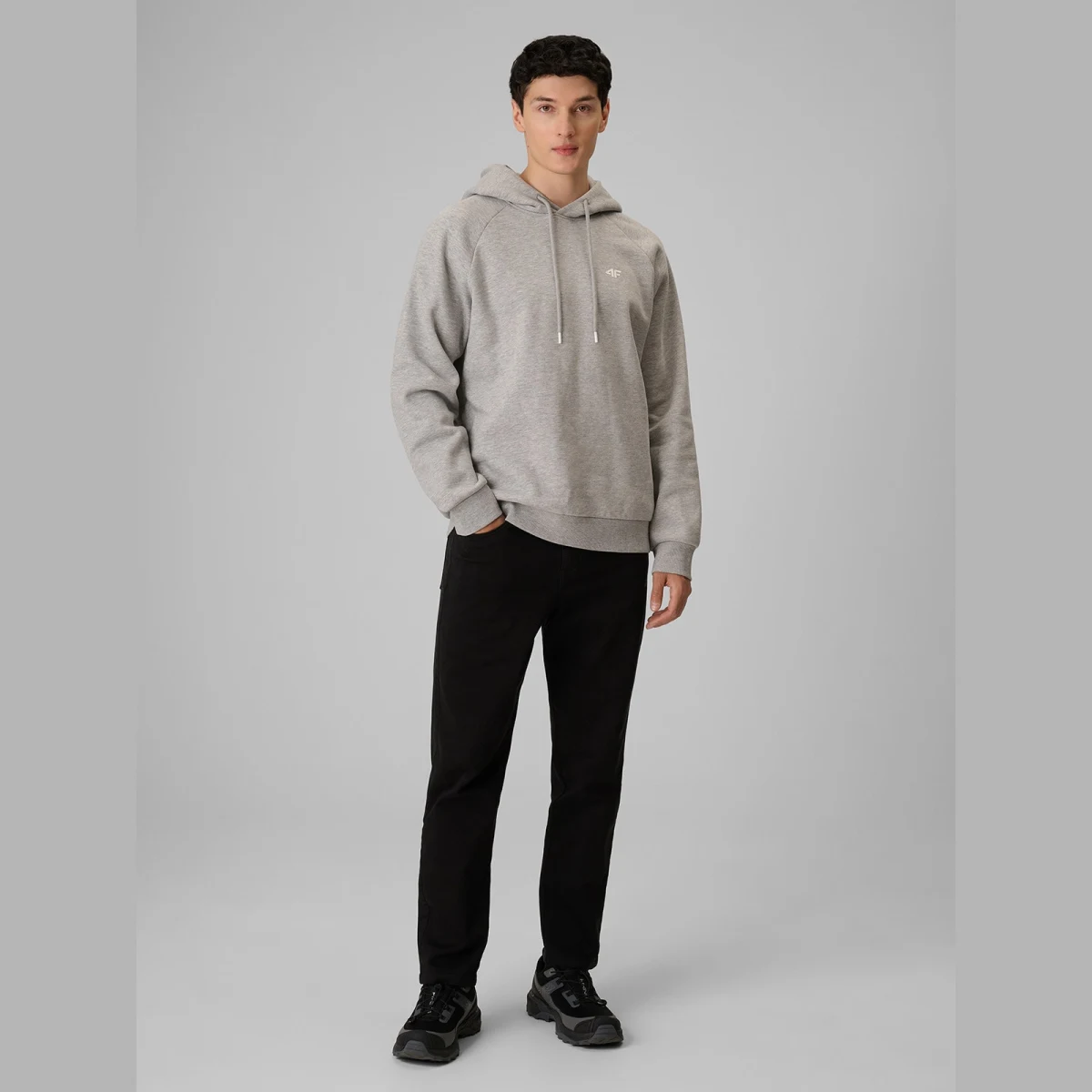 Pánské casual kalhoty - černé · záber 1