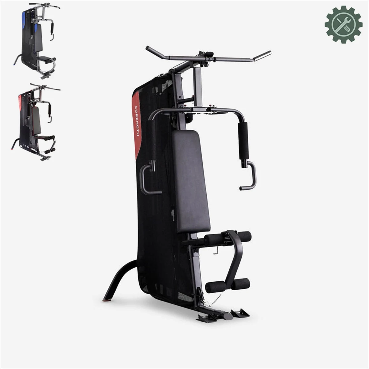 DOMYOS Lanko k hrazde Butterfly 2 360 mm ⌀5 mm – náhradný diel na stanicu Home Gym 900 bez · záber 2