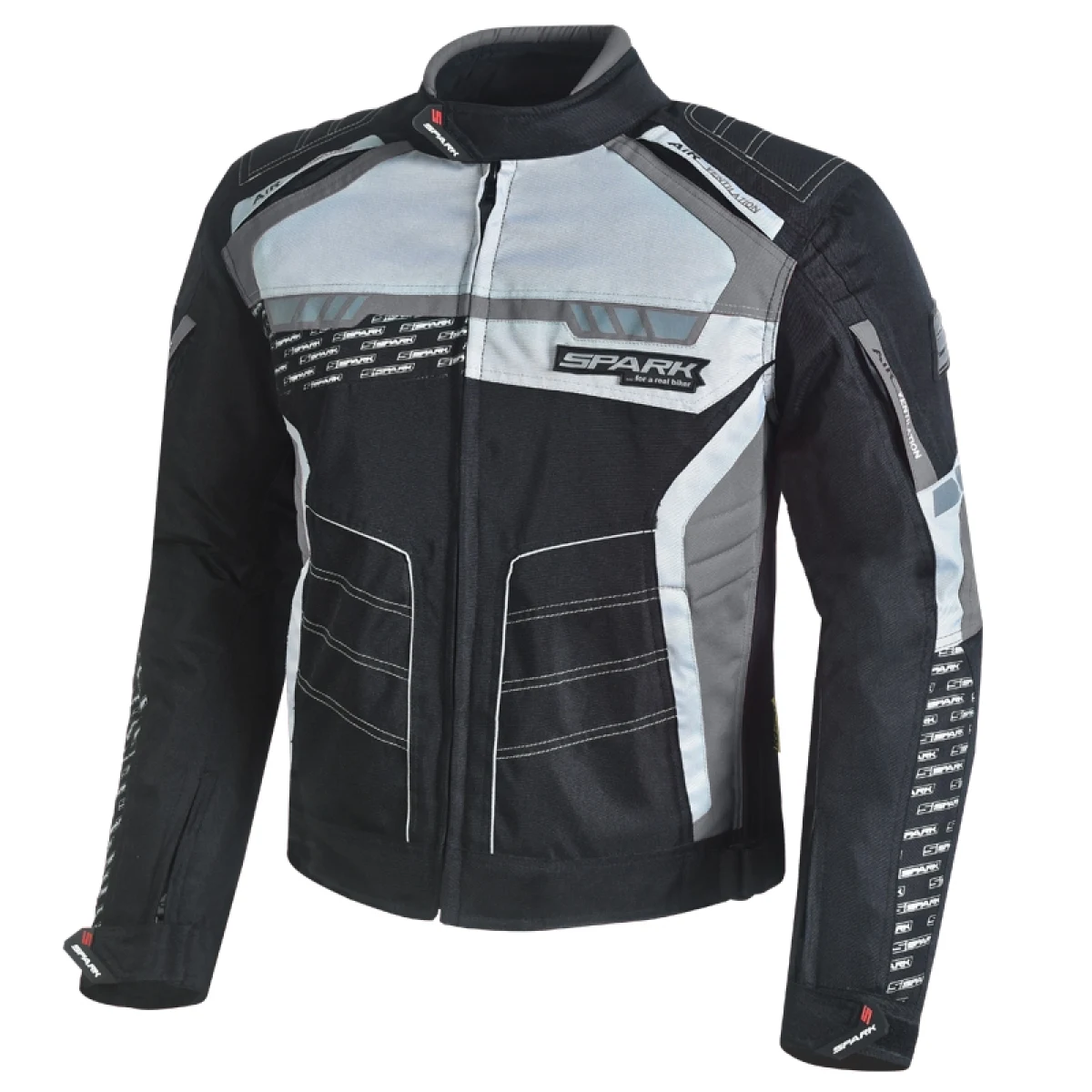 Spark Mizzen bunda čierno-šedá - 6XL · záber 1