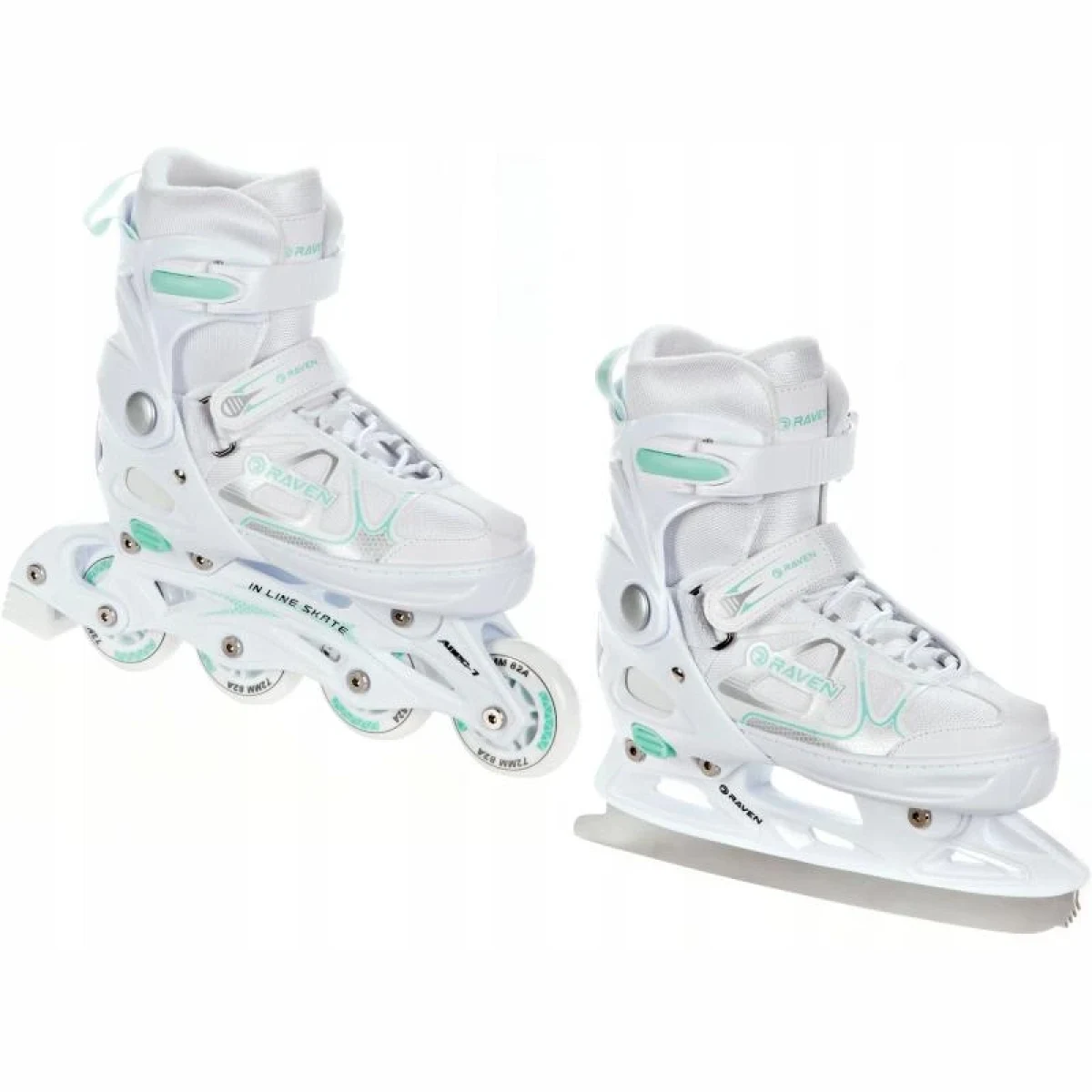 Raven Spirit white/mint - Velikost: 40-43 | Barva: Biela · záber 3