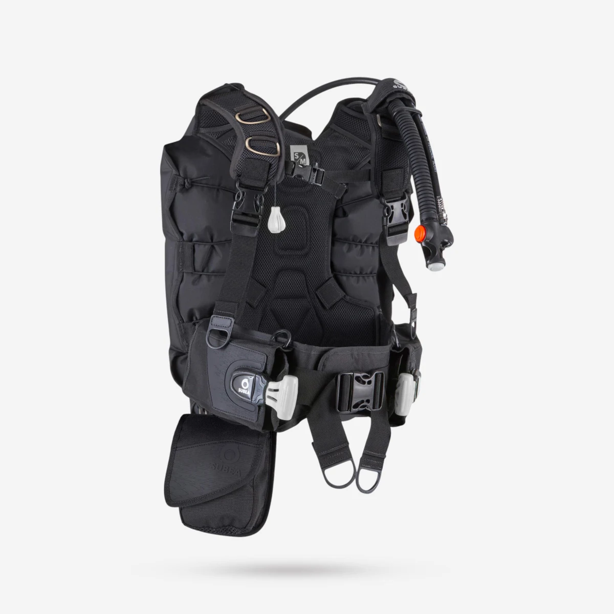 DECATHLON Potápačský vyvažovací žaket SCD 500 B sivočierny XS-M · záber 1