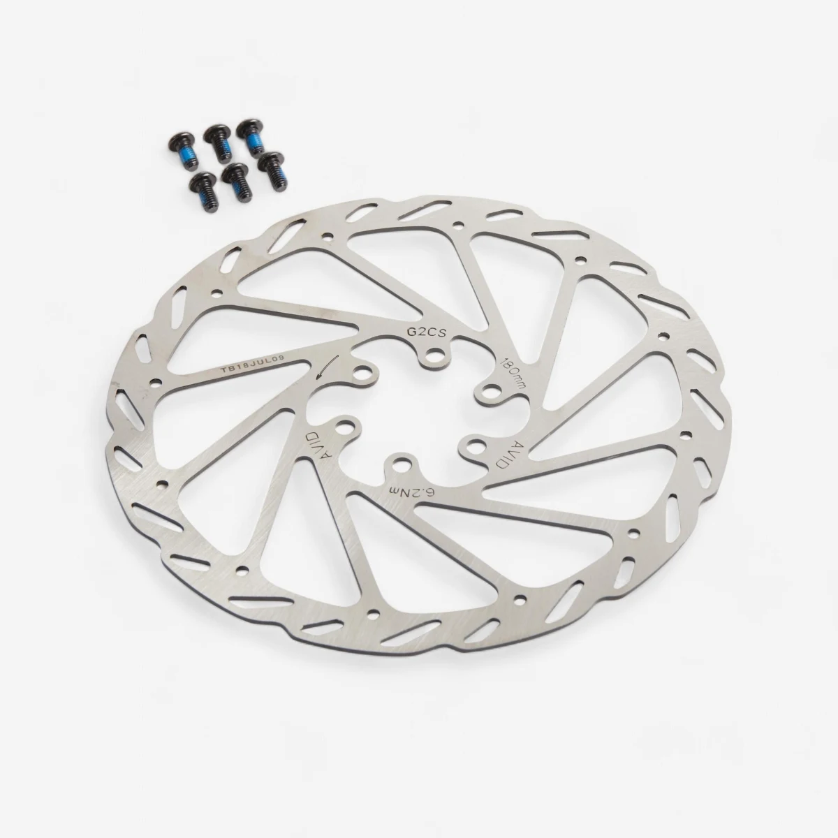 SRAM Brzdový kotúč Elixir 160/180 mm G2CS 6 otvorov 180 mm · záber 2