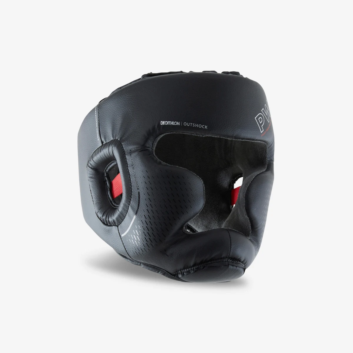 OUTSHOCK Boxerská prilba 500 celotvárová čierna L (58-61 cm) · záber 1