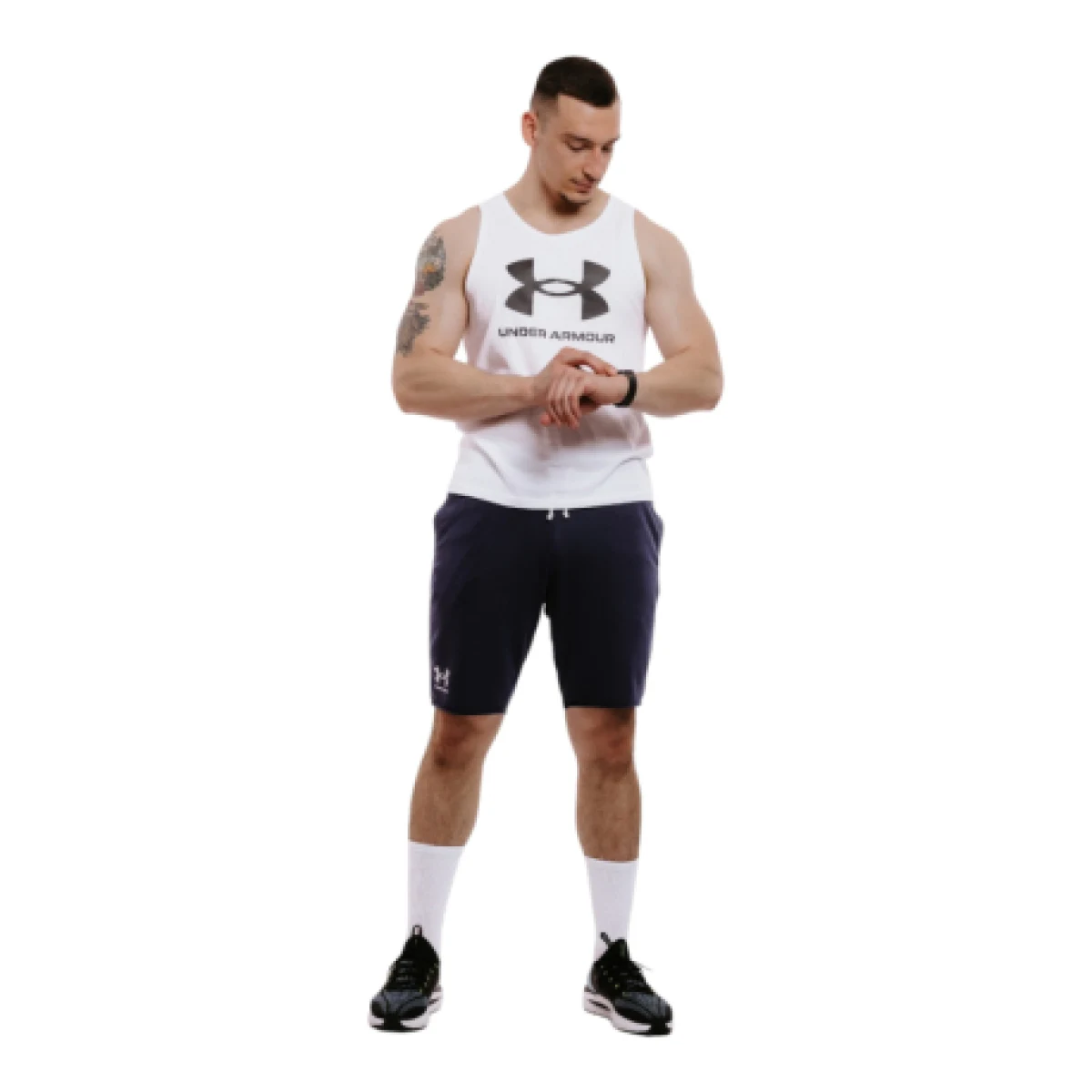 Under Armour Šortky Rival Terry Short Blue · záber 1