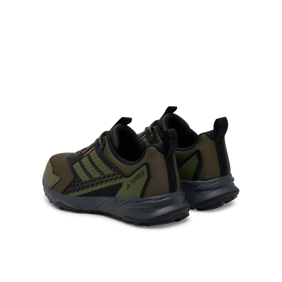 Pánska bežecká trailová obuv ADIDAS Terrex Tracefinder M olive strata olive strata semi impact orange · záber 4