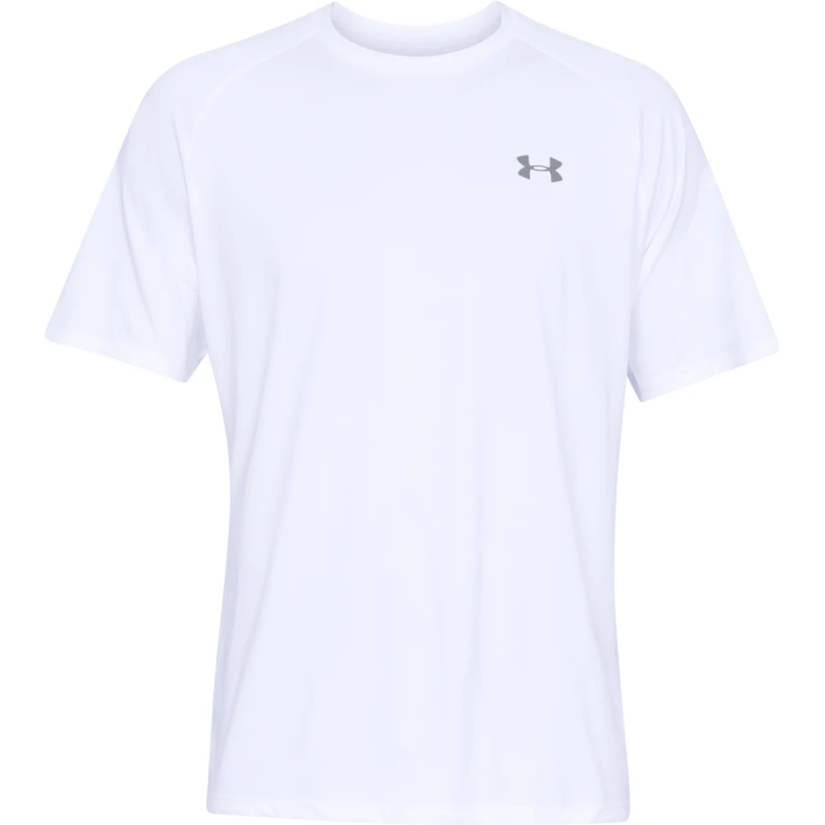 Pánské tréninkové tričko s krátkým rukávem UNDER ARMOUR UA Tech 2.0 SS Tee-WHT · záber 5