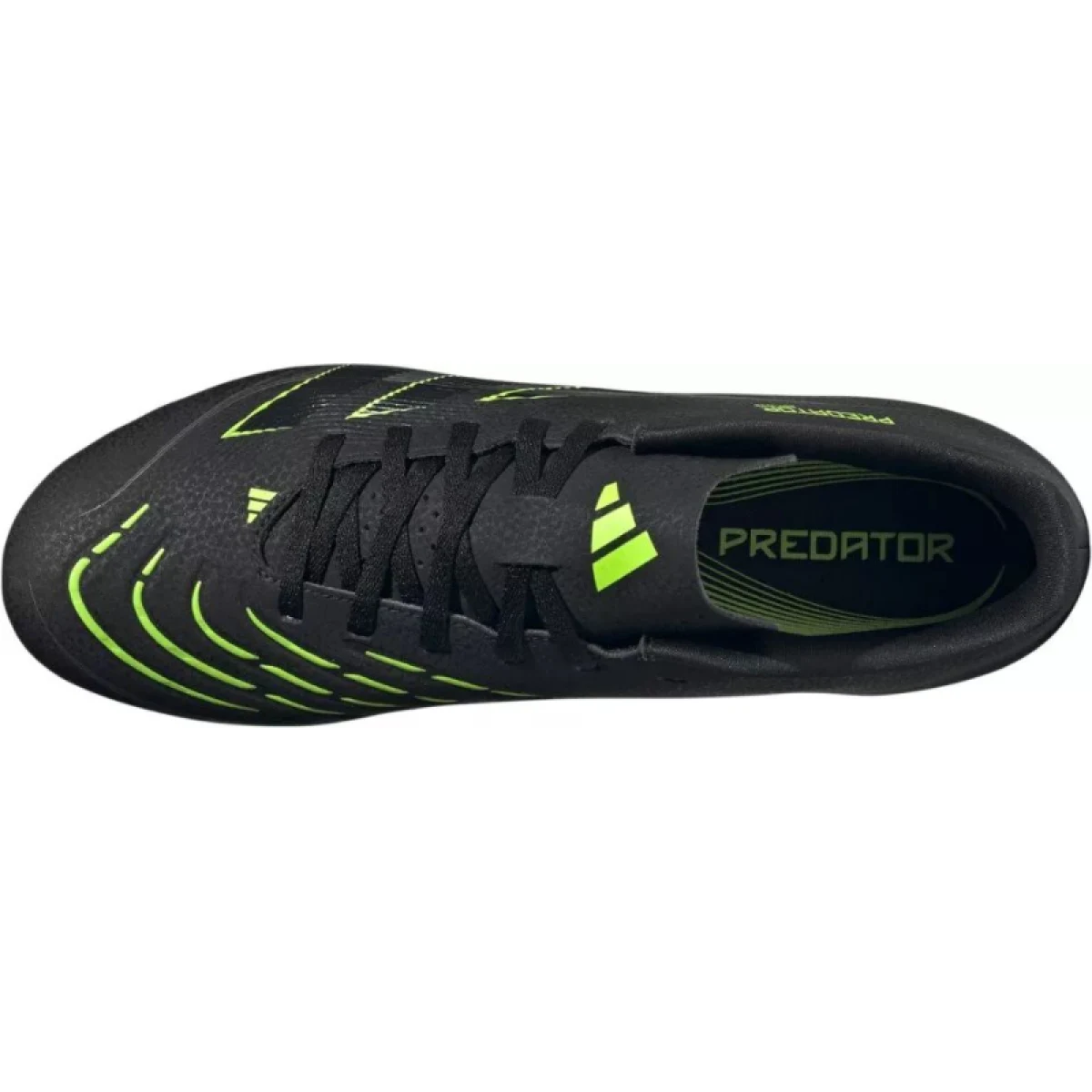 Pánske futbalové kopačky outdoorové ADIDAS Predator Club M FG MG core black carbon lucid lemon · záber 3