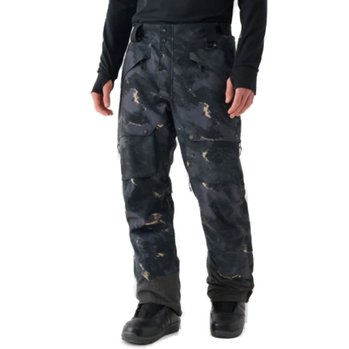 Pánské lyžařské kalhoty 4F TROUSERS FNK-WAW24TFTRM619-90A-MULTICOLOUR ALLOVER · záber 1