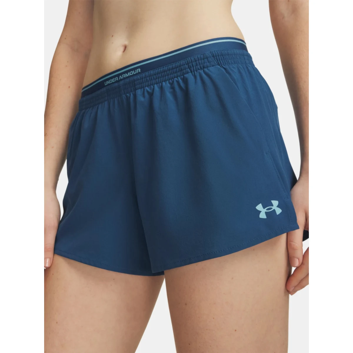 Női edzőnadrágok UNDER ARMOUR UA Vanish Woven 3in Shorts-BLU · záber 2