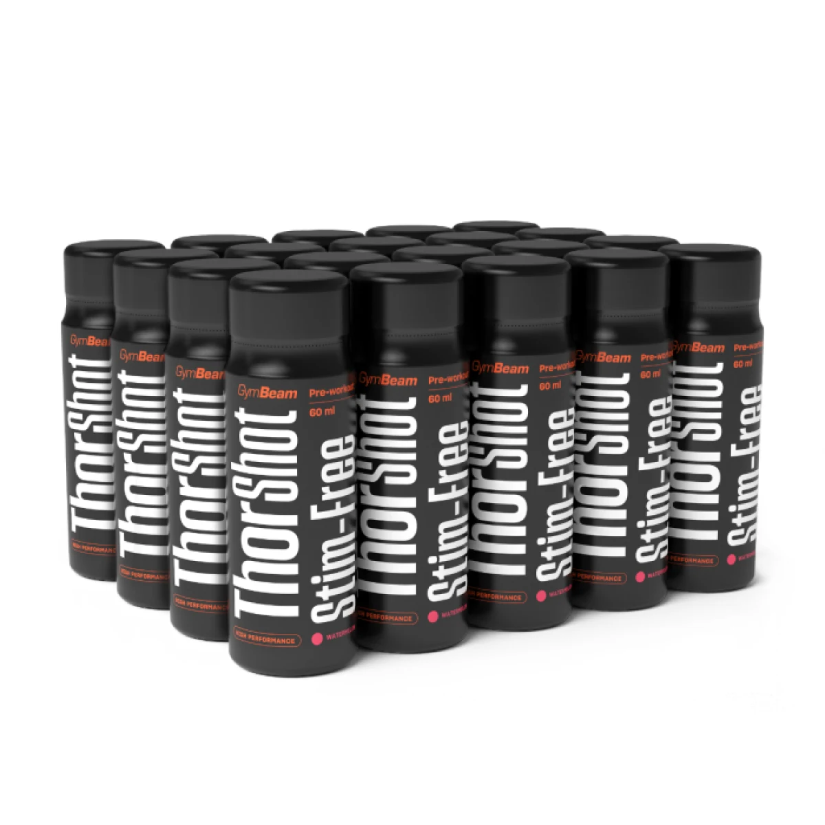 GymBeam Thor Stim-free shot vodný melón · záber 2