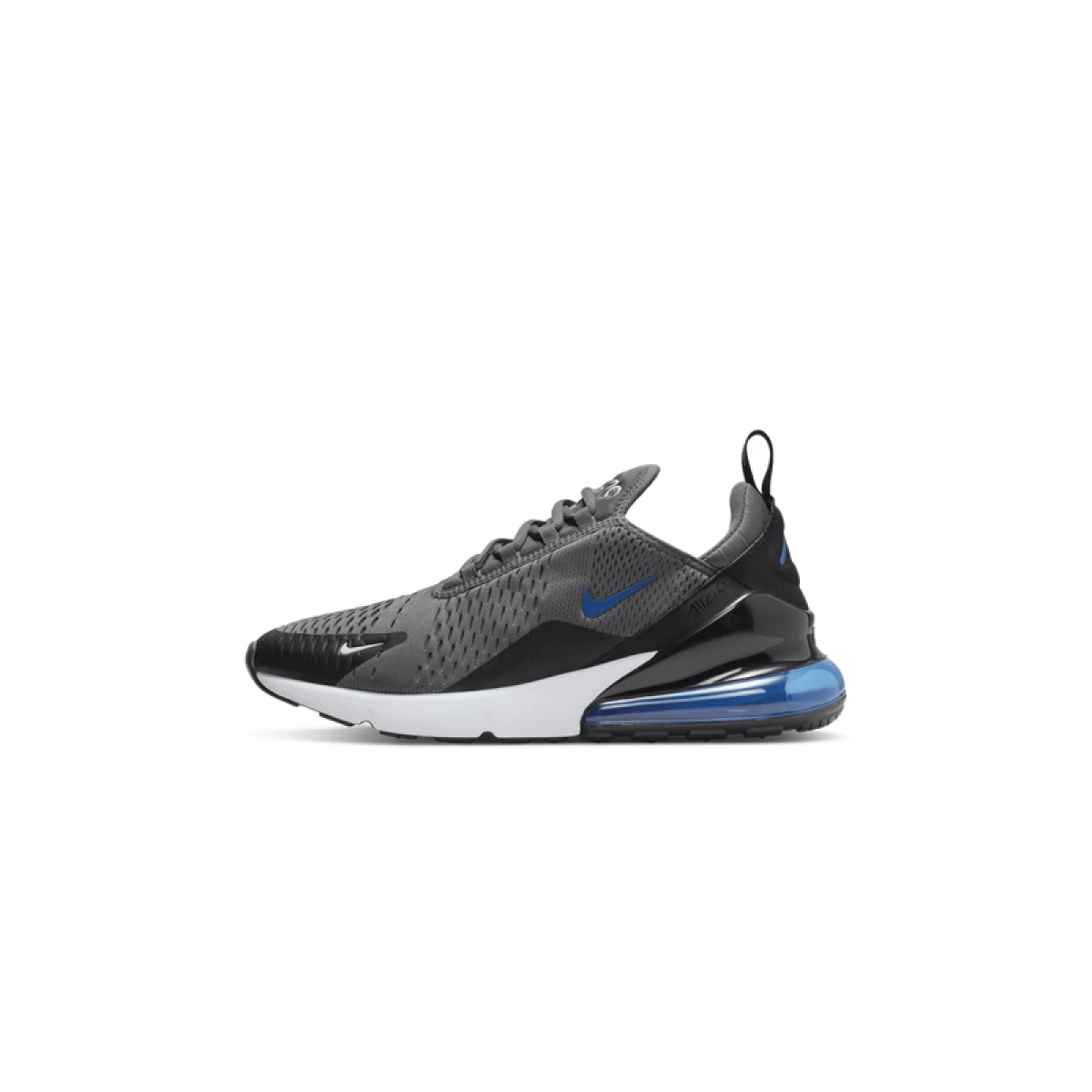 Pánská rekreační obuv NIKE Air Max 270 iron grey game royal black white · záber 2