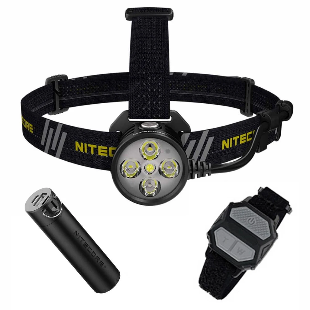 Čelovka NITECORE HU60 + powerbank NPB1 · záber 1
