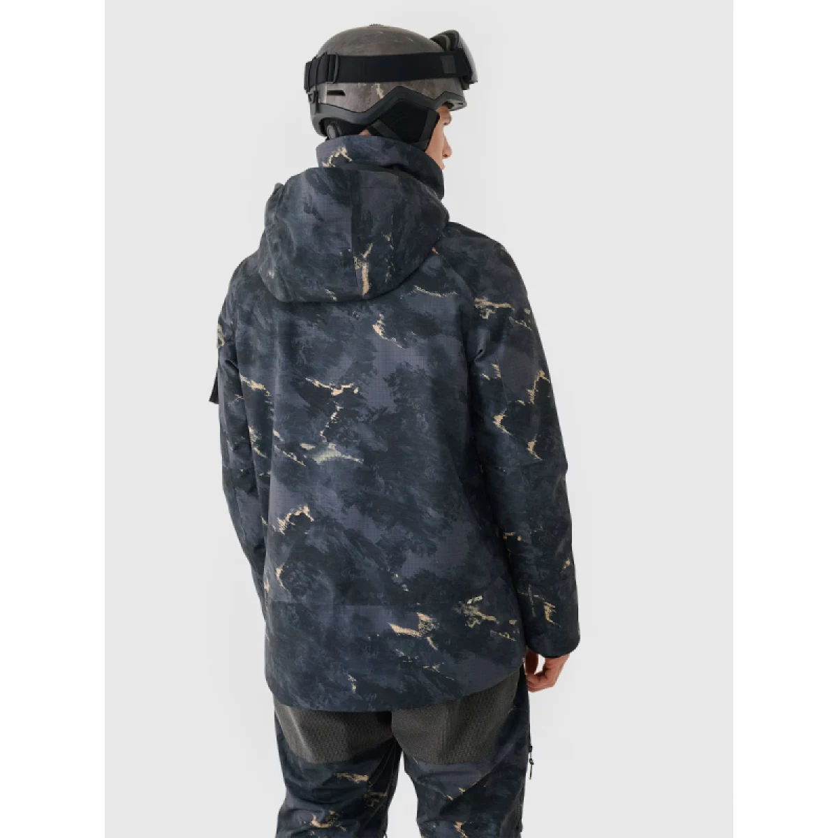 Pánská lyžařská bunda 4F TECHNICAL JACKET-WAW24TTJAM509-90A-MULTICOLOUR ALLOVER · záber 3