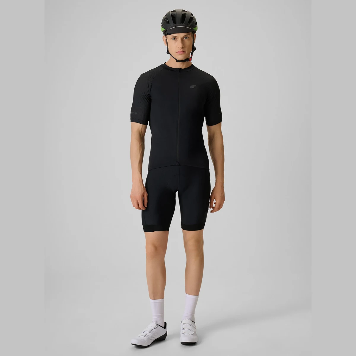 Pánský cyklistický dres s ochranou UPF50+ - černý · záber 2