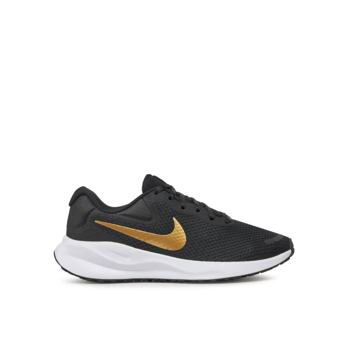 Dámská sportovní obuv (tréninková) NIKE Revolution 7 W black metallic gold white · záber 3