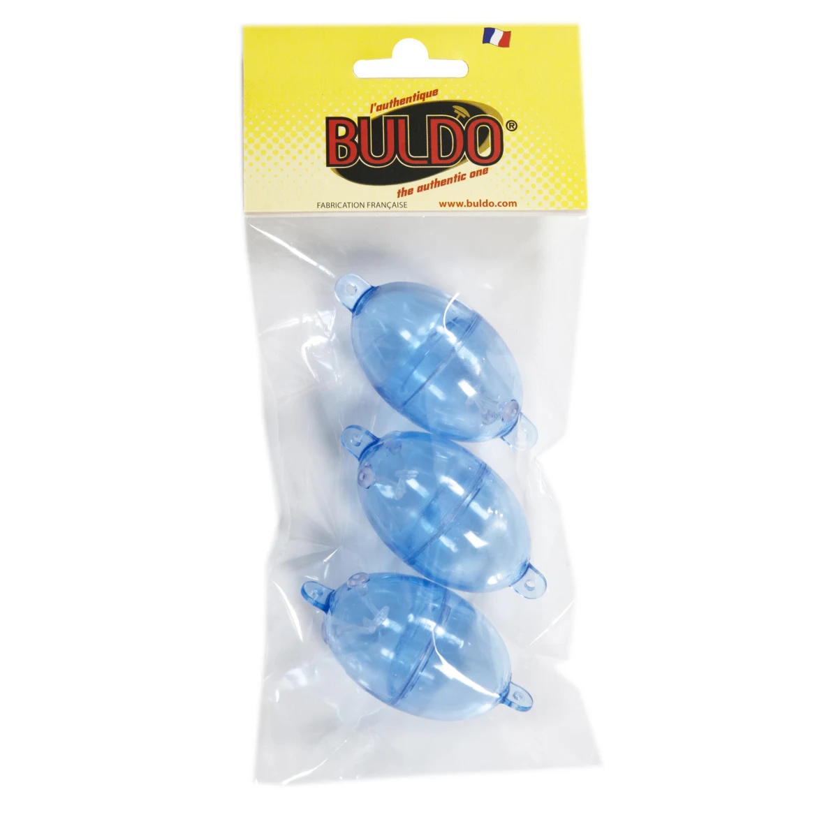 BULDO Oválna bublina č. 4 clear 3 ks na morský rybolov 40 g · záber 1