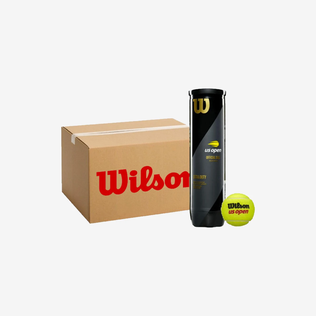 WILSON Wilson US Open tenisové loptičky balenie 18 tubusov po 4 loptičky žlté bez · záber 1