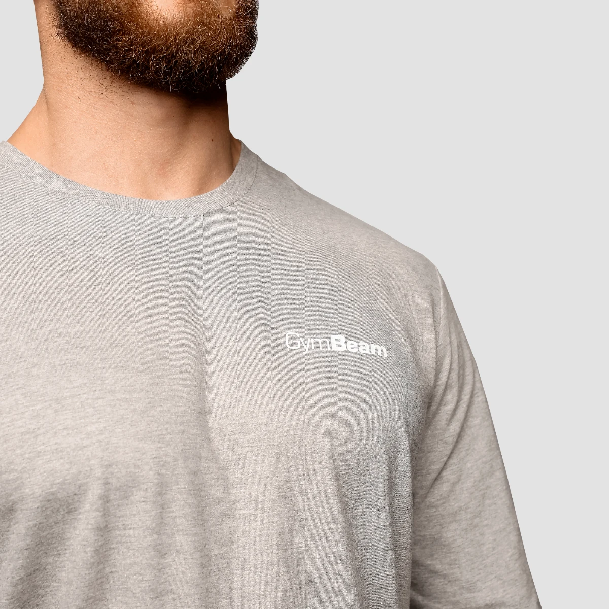 GymBeam Triko Basic s dlouhým rukavem Grey - Barva: Sivá | Hmotnost: 0,277 kg · záber 2