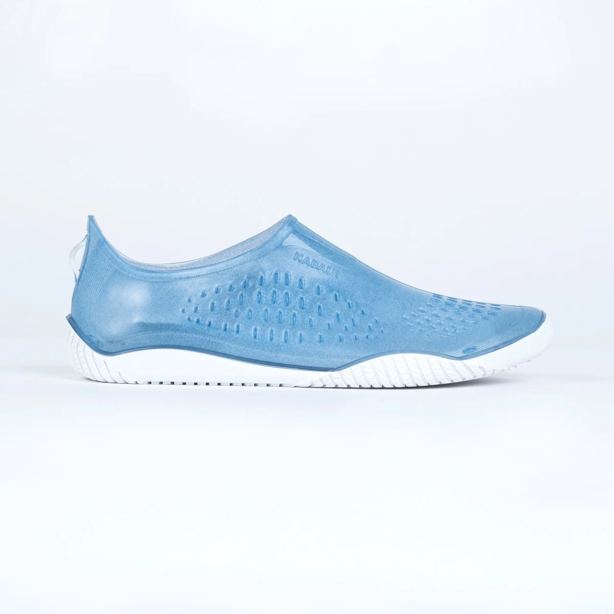 DECATHLON Obuv na cvičenie vo vode Fitshoe denimovo modrá 36 · záber 2