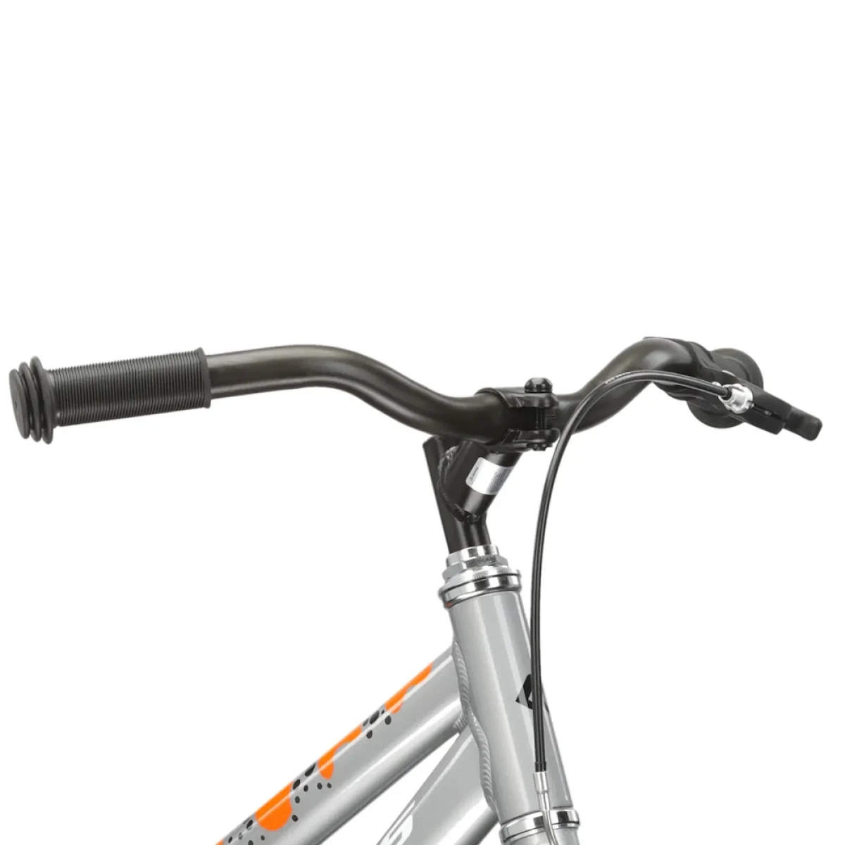 Kross Racer 4.0 16" - model 2024 strieborná - 10" (100-125 cm) · záber 4